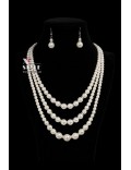 Жемчужное ожерелье и серьги UF-Vintage