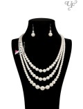 Жемчужное ожерелье и серьги UF-Vintage