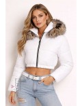 Куртка жіноча коротка утеплена E2037