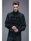Regency Aristocrat Men's Shirt with Jabot