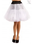White Multi-Layered Petticoat X7155