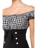 Блузка с открытыми плечами B229 (101229) - оригинальная одежда, 2