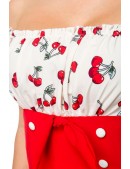 Блузка Rockabilly Cherries (101232) - оригинальная одежда, 2
