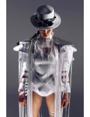 Костюм Futuristic Girl (мантия, боди, шляпа, гогглы) (118148) - оригинальная одежда, 2