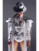 Костюм Futuristic Girl (мантия, боди, шляпа, гогглы) (118148) - оригинальная одежда, 2