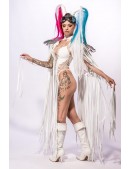 Фестивальная мантия с бахромой и крыльями ангела (104132) - 3, 8