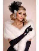 Меховая шаль к костюму Круэллы и Гэтсби (104137) - цена, 4