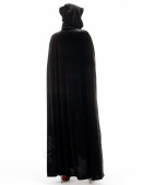 Длинная черная накидка (122005) - оригинальная одежда, 2
