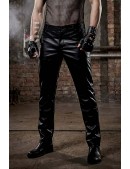 Чоловічі шкіряні штани (207003) - оригинальная одежда, 2