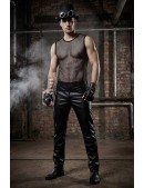 Чоловічі шкіряні штани (207003) - цена, 4