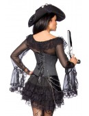Черное платье пиратки A7183 (127183) - материал, 6