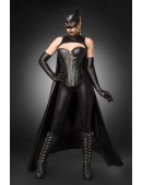 Костюм Bat Girl (корсет, леггинсы, мантия, перчатки, маска) (118102) - оригинальная одежда, 2
