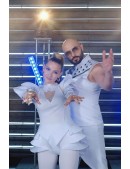 Білий футуристичний костюм кролика X-Style (118151) - оригинальная одежда, 2