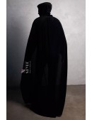 Довга чорна мантія з капюшоном (150 см) (122005) - оригинальная одежда, 2