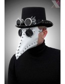 Комплект Чумной доктор (маска, шляпа, гогглы) (611056) - оригинальная одежда, 2