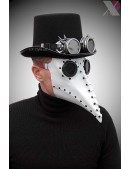 Комплект Чумной доктор (маска, шляпа, гогглы) (611056) - материал, 6