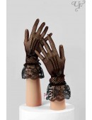 Mesh Gloves with Bows X2212 (6012212) - foto