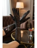 Перчатки с камнями UF-Vintage (601234) - foto