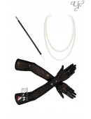 Набор аксессуаров Гэтсби (перчатки, бусы, мундштук) (611070) - 5, 12