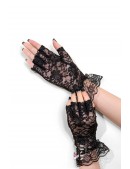 Ажурные перчатки без пальчиков UF224 (601224) - оригинальная одежда, 2