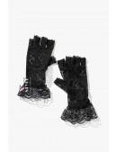 Ажурные перчатки без пальчиков UF224 (601224) - foto