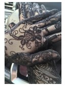 Gothic Transparent Gloves with a Pattern (601227) - цена, 4