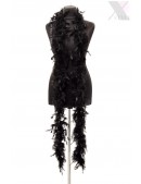 Черное боа из перьев Premium XTC210 (714210) - оригинальная одежда, 2