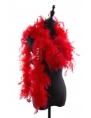 Red Fluffy Boa Premium U4211 (714211) - foto