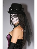Карнавальный набор в стиле Santa Muerte (611080) - материал, 6