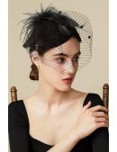 Шляпка с вуалью в стиле Гэтсби (502017) - цена, 4