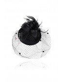 Вечерняя шляпка с вуалью UF-Vintage (502018) - цена, 4