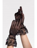 Капелюшок з вуаллю і рукавички в стилі ретро (611051) - 4, 10