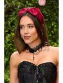 Обруч жіночий для волосся з бантом X4271 (504271) - оригинальная одежда, 2