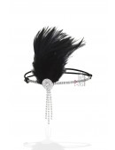 Повязка в стиле Гэтсби с камнями и перьями (504275) - 3, 8