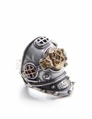 Массивное кольцо в стиле Хай-тек (ручная работа) (AGR181) - оригинальная одежда, 2
