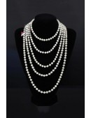 Довге перлове намисто (290 см) (706268) - оригинальная одежда, 2