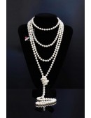 Довге перлове намисто (290 см) (706268) - цена, 4