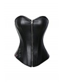 Black Leather Corset X1170 (121170) - оригинальная одежда, 2