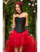 Жаккардовый корсет с застежкой бюск C1085 (1210852) - foto