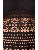 Ажурный черный купальник-боди с чашечками (140153) - цена, 4