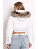 Куртка утепленная короткая женская E2037 (112037) - оригинальная одежда, 2