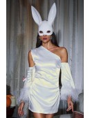 Маска кролика біла CC1092 (901092) - 3, 8