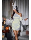 Маска кролика біла CC1092 (901092) - оригинальная одежда, 2