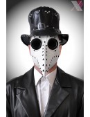 Белая маска чумного доктора XA1072 (901072) - foto