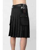 Черный килт с навесными карманами (204087) - цена, 4