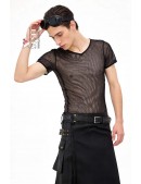 Мужской топ сетка с коротким рукавом XC023 (202023) - foto