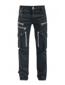 Черные мужские брюки с накладными карманами XTC7004 (207004) - материал, 6