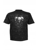 Мужская рок футболка SKULL SCROLL (212007) - 3, 8