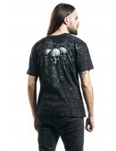 Мужская рок футболка SKULL SCROLL (212007) - оригинальная одежда, 2