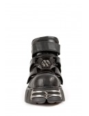 Черные кожаные ботинки ITALI N4017 (314017) - цена, 4
